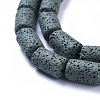 Natural Lava Rock Beads Strands G450-B15-3