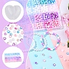 DIY Round Beads Bracelets Making Kits DIY-FS0008-80-2
