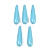 Electroplate Opaque Glass Beads GLAA-A044-02D-1