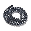 Electroplate Opaque Glass Beads Strands LS-EGLA-A035-P6mm-A18-2