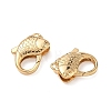 SHEGRACE Brass Lobster Claw Clasps XGRQ4G357-673G-2