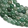 Natural Green Aventurine Beads Strands G-Q462-12mm-20-6