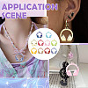 UV Plating Opaque Acrylic Pendants SACR-FZC0001-001A-7