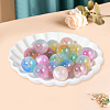 20Pcs Resin Imitation Cat Eye Beads RESI-PA0001-47-6