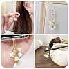 60Pcs 3 Styles ABS Plastic Imitation Pearl & Acrylic Pendants PALLOY-TAC0280-8