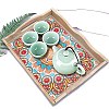 DIY Diamond Painting Dish Plate Decoration Kits PW-WG9BAAF-01-4