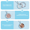 DIY Pendant Necklaces Making Kits DIY-BBC0003-06-5