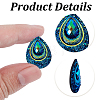 50Pcs Resin Cabochons CRES-GF0001-07A-6