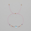 Natural Shell Evil Eye Bracelets FK3019-2-1