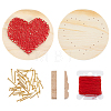 1Bag DIY String Art Kits DJEW-WR0001-22C-1