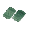 Natural Green Aventurine Pendants G-K354-14F-2