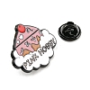 Pink Series Food Theme Enamel Pins JEWB-P021-E03-3