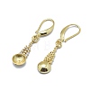 Brass Micro Pave Cubic Zirconia Earring Hooks KK-F795-02G-2