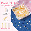 1200Pcs 3 Colors Glass Bugle Beads SEED-TADJ0001-02-4
