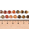 Natural Crazy Agate & Tiger Eye & Red Aventurine & Dyed White Jade & Red Agate Beads Strands G-Z135-B06-6