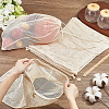 Cotton Mesh Drawstring Bags ABAG-WH0063-133A-3
