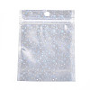 Glitter Holographic Star Plastic Packaging Yin-yang Resealable Bags OPP-N002-02F-1
