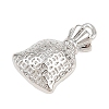 Brass Pendants KK-CBA0565-07P-2