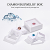 ® 24Pcs Acrylic and Plastic Jewelry Box OBOX-BC0001-10-6