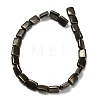 Natural Gold Pyrite/Golden Pyrite Beads Strands G-F833-H01-01-3