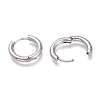 201 Stainless Steel Huggie Hoop Earrings EJEW-L256-05C-P-3