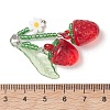 Handmade Lampwork & Glass Seed Bead & Resin Big Pendants PALLOY-MZ01306-02-3