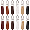 12Pcs PU Leather Zipper Pull Tabs FIND-CY0002-33A-1