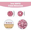 100Pcs Polymer Clay Rhinestone Beads RB-HY0001-01-2