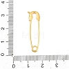 925 Sterling Silver Safety Pin Brooch Findings STER-D311-01G-3