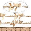 Brass Leaf Link Chains CHC-H115-30G-2