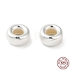 925 Sterling Silver Spacer Beads STER-K021-04S-C-4