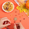 Thanksgiving Day Themed Transparent Acrylic Beads MACR-SP0001-32B-3