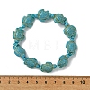 Synthetic Turquoise Beaded Stretch Bracelets for Women BJEW-JB13597-03-2