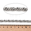 304 Stainless Steel Rope Chains CHS-K024-16P-2