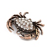 Alloy Rhinestone Pendants RB-CBA18BA-05R-2