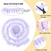 12.5 Yards Polyester Pleated Ribbon OCOR-TA0003-84B-3