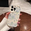 Tulip Cat Pattern TPU Plastic Mobile Phone Cover PW-WGD8F46-12-3