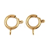304 Stainless Steel Spring Ring Clasps STAS-B095-05E-G-1