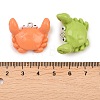 Opaque Resin Pendants RESI-I355-03P-03-3