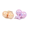 Luminous UV Plating Opaque Acrylic Beads MACR-K361-38-3