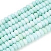 Ombre Effect Dyed Glass Beads Strands GLAA-T030-07A-07-1