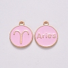 Alloy Enamel Pendants ENAM-S124-01B-09A-1