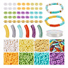 Craftdady DIY Stretch Bracelet Making Kit DIY-CD0001-48-1