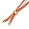 3MM Adjustable Round Nylon Braided Cord Bracelet Making FB-CBAA152-04G-28-3