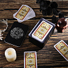 Cross & Star Printed Iron Tarot Card Collection Boxes AJEW-CN0007-91B-4