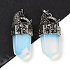 Opalite Faceted Sword Pendants G-Q163-01AS-08-1