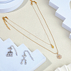 4 Pcs Alloy Chain Extender with Lobster Claw Clasps FIND-WH0126-552-5