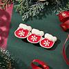 Christmas Theme Resin Alligator Hair Clips PHAR-JH00111-2