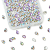 100Pcs Electroplate Glass Beads EGLA-YW0005-27D-1