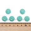 AB-Color Resin Rhinestone Beads RESI-S315-12x14-14-2